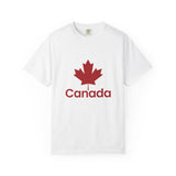 Faith Culture - Canada Maple Leaf Logo Unisex T-Shirt – White | Patriotic Canadian Tee