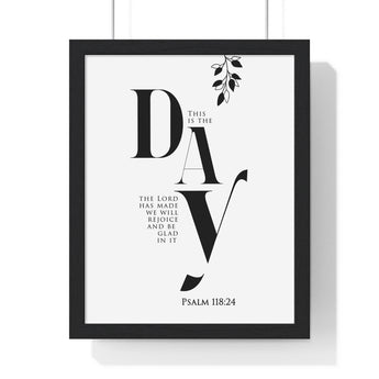 Day of Rejoicing - Psalm 118:24 - Christian Wall Art