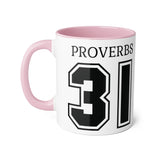 Faith Culture - Proverbs 31 Woman - Christian Accent Coffee Mug, 11oz