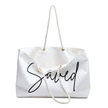 Saved Christian Weekender Tote Bag