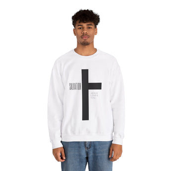 Faith Culture - Salvation - Christian Unisex Heavy Blend™ Crewneck Sweatshirt