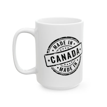 Faith Culture – Made in Canada Mug – 11oz & 15oz | Canadian Heritage Coffee Cup 15oz