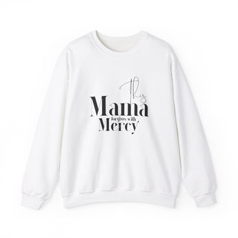 Faith Culture's This Mama Forgives with Mercy Unisex Heavy Blend™ Crewneck Sweatshirt