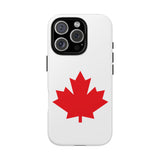 Faith Culture – Red Maple Leaf Phone Case | Bold Canadian Symbol Case for All Phones