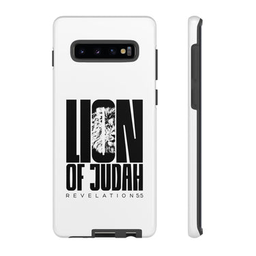 Lion of Judah Revelation 5:5 Christian Tough Phone Case Samsung Galaxy S10 Plus Glossy