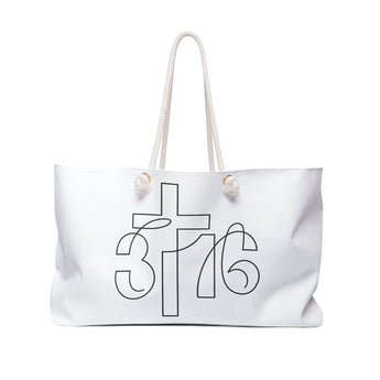John 3:16 Christian Weekender Tote Bag
