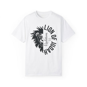 Faith Culture - Lion of Judah - Christian Unisex Garment-Dyed T-shirt