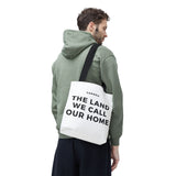 Faith Culture β The Land We Call Our Home Tote Bag | Sentimental Canadian Heritage Carryall
