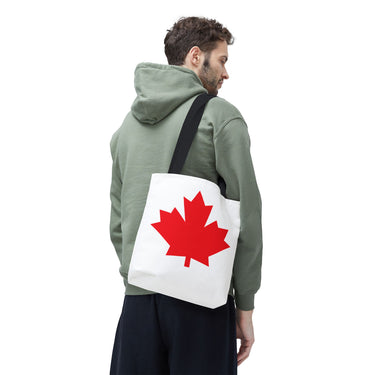 Faith Culture β Classic Red Maple Leaf Tote Bag | Timeless Canadian Icon Carryall