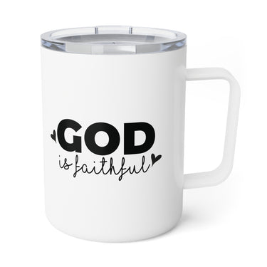 Faith Culture – God Is Faithful – Christian Coffee and Tea Mug, 10oz 10oz White