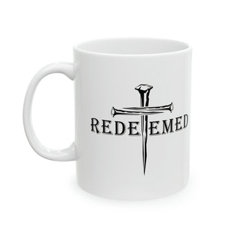 Recovered. Redeemed. Set Free. Ceramic Mug 11oz