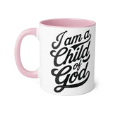 Faith Culture - Child of God - Christian Accent Coffee Mug, 11oz