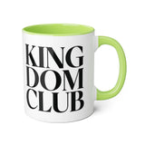 Faith Culture - Kingdom Club - Christian Accent Coffee Mug, 11oz