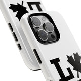 Faith Culture – LOVE Maple Leaf Phone Case | Bold Canadian Pride for All Phones