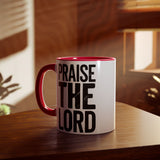 Faith Culture - Praise the Lord - Christian Accent Coffee Mug, 11oz