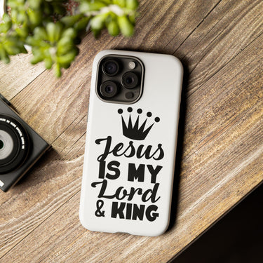Jesus is My Lord and King Christian Tough Phone Case