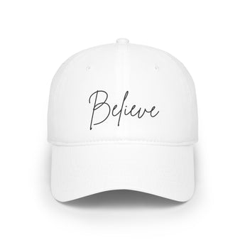 Faith Culture - Believe - Christian Low Profile Baseball Cap