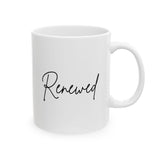 Faith Culture – Renewed Christian Mug, 11oz and 15oz | Inspired by Isaiah 40:31