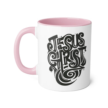 Faith Culture - Jesus Christ Is My Strength - Christian Accent Coffee Mug, 11oz