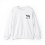 Faith Culture - Kingdom Club - Christian Unisex Crewneck Sweatshirt White