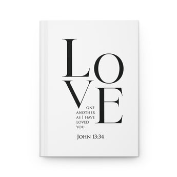 Love One Another - John 13:34 - Christian Hardcover Journal Matte