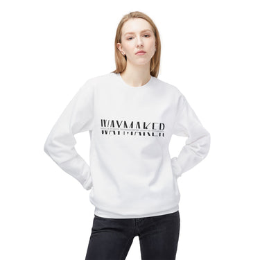 Faith Culture - Waymaker Christian Sweatshirt | Miracle Worker Promise Keeper Crewneck
