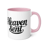 Faith Culture - Heaven Sent - Christian Coffee Mug, 11oz Pink 11oz
