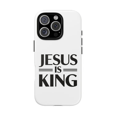 Faith Culture – Jesus Is King Christian Tough Phone Case