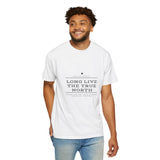 Faith Culture - Long Live the True North Unisex T-Shirt – White | Canada Day Celebration Tee