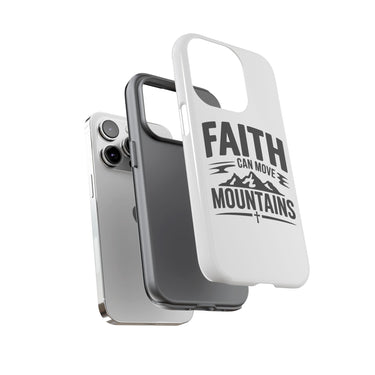 Faith Culture – Faith Can Move Mountains Christian Tough Phone Case iPhone 14 Pro Glossy