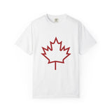 Faith Culture - Canada Maple Leaf Unisex T-Shirt – White | Canadian Heritage Tee