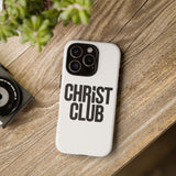 Faith Culture – Christ Club Christian Tough Phone Case iPhone 16 Pro Matte