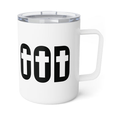 Faith Culture – GOD – Christian Coffee and Tea Mug, 10oz 10oz White