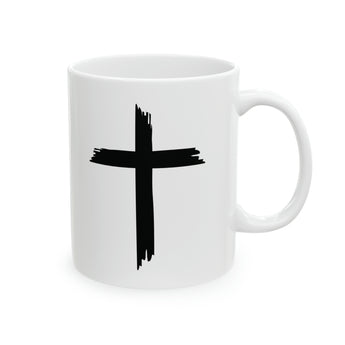 Christian Cross - Coffee or Tea Ceramic Mug 11oz