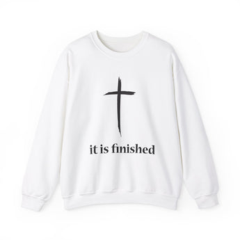 It is Finished Christian Unisex Heavy Blend™ Crewneck Sweatshirt