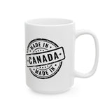 Faith Culture – Made in Canada Mug – 11oz & 15oz | Canadian Heritage Coffee Cup