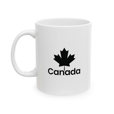 Faith Culture – Canada Maple Leaf Mug – 11oz & 15oz | Classic Patriotic Coffee Cup