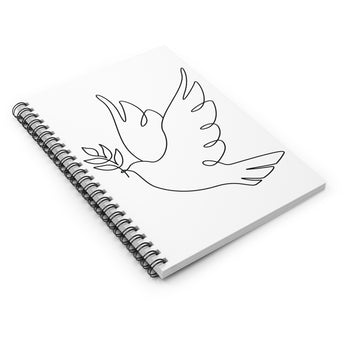 Faith Culture - Peace - Christian Spiral Notebook - Ruled Line