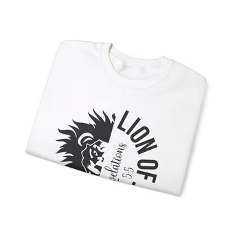 Faith Culture - Lion of Judah - Christian Unisex Heavy Blend™ Crewneck Sweatshirt