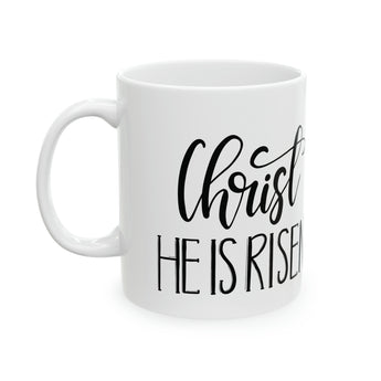 Christ is Risen Christian Coffee or Tea Ceramic Mug