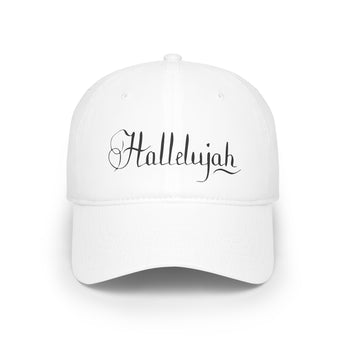 Faith Culture - Hallelujah - Christian Low Profile Baseball Cap