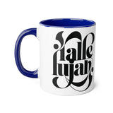 Faith Culture - Hallelujah - Christian Accent Coffee Mug, 11oz