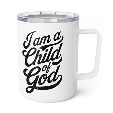 Faith Culture – I Am a Child of God – Christian Coffee and Tea Mug, 10oz 10oz White