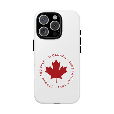 Faith Culture – O Canada Maple Leaf Phone Case | True Patriot Love for All Phones