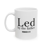 Led by the Father Hoodie | Romans 8:14 Christian Apparel 11oz