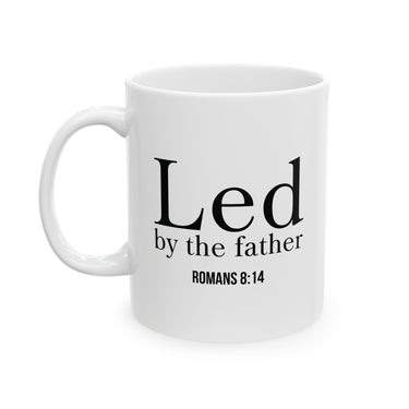 Led by the Father Hoodie | Romans 8:14 Christian Apparel 11oz