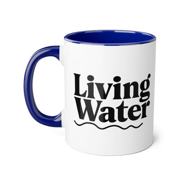 Faith Culture - Living Water - Christian Accent Coffee Mug, 11oz