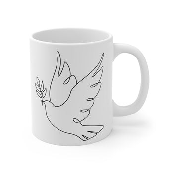Faith Culture - Peace of Christ - Christian Ceramic Coffee Mug (11oz)