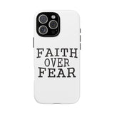 Faith Culture β Faith Over Fear Christian Tough Phone Case iPhone 16 Pro Max Matte