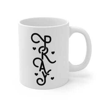 Faith Culture - Prayer Warrior - Christian Ceramic Coffee Mug (11oz)